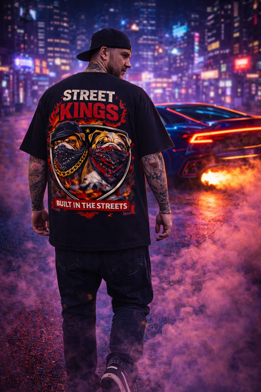 240 GSM Oversized Streetwear T-Shirt – Heavyweight Edition